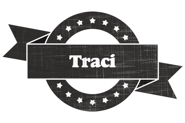 Traci grunge logo