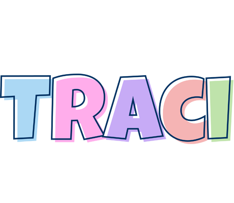 Traci pastel logo