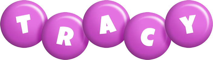 Tracy candy-purple logo