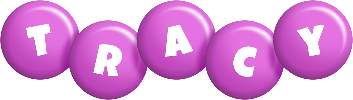 Tracy candy-purple logo