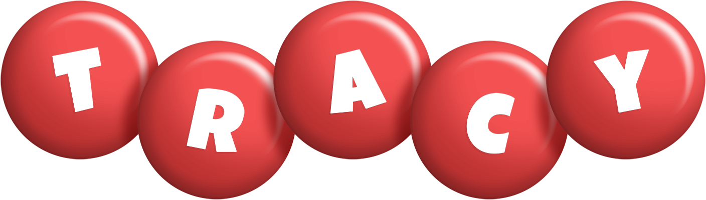 Tracy candy-red logo