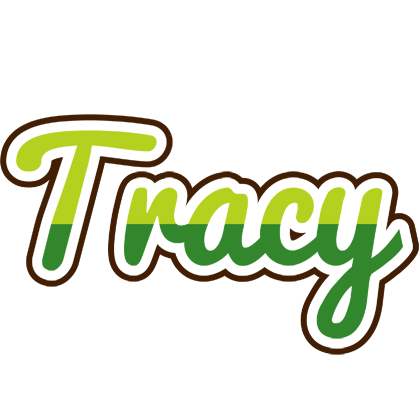 Tracy golfing logo