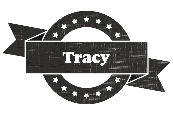 Tracy grunge logo