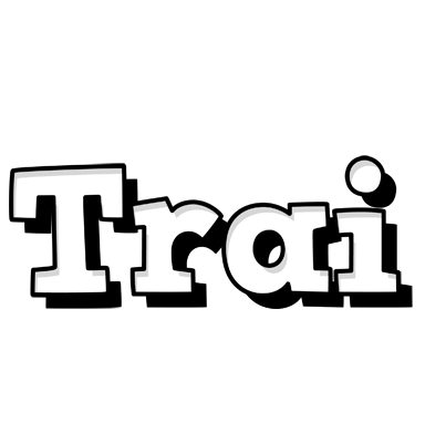 Trai snowing logo