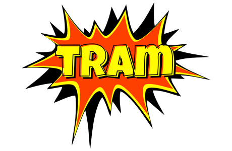 Tram bazinga logo