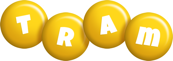 Tram candy-yellow logo