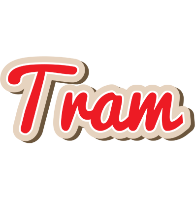 Tram chocolate logo