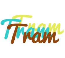 Tram cupcake logo