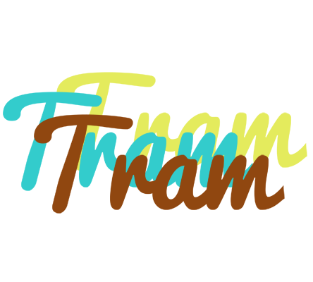 Tram cupcake logo