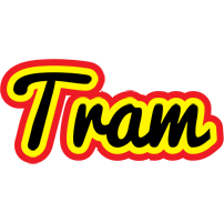 Tram flaming logo