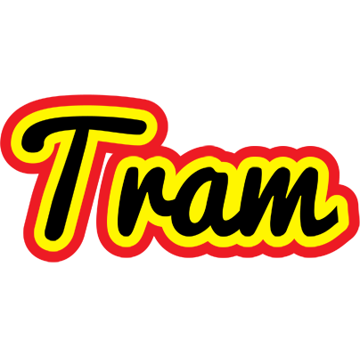 Tram flaming logo