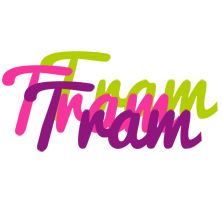 Tram flowers logo