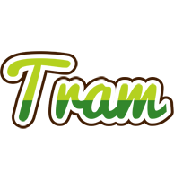 Tram golfing logo