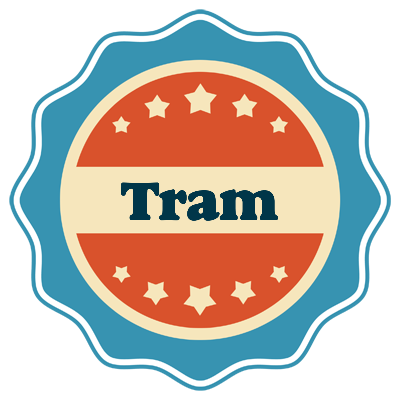 Tram labels logo