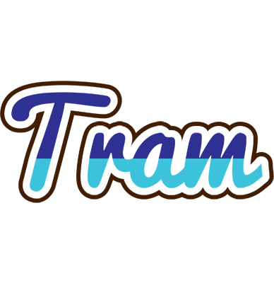Tram raining logo