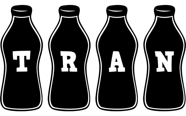 Tran bottle logo