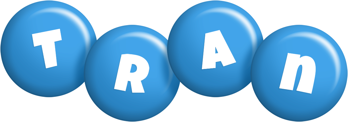 Tran candy-blue logo