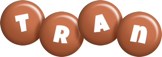 Tran candy-brown logo