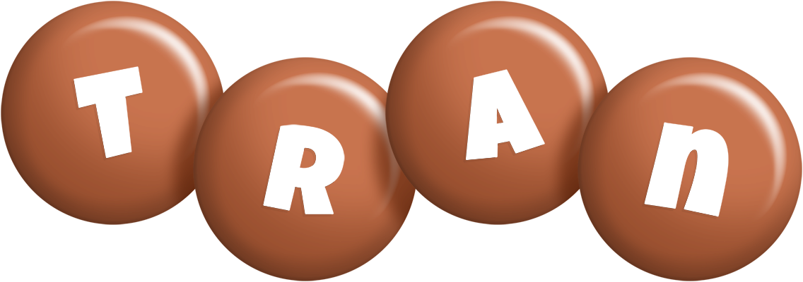 Tran candy-brown logo