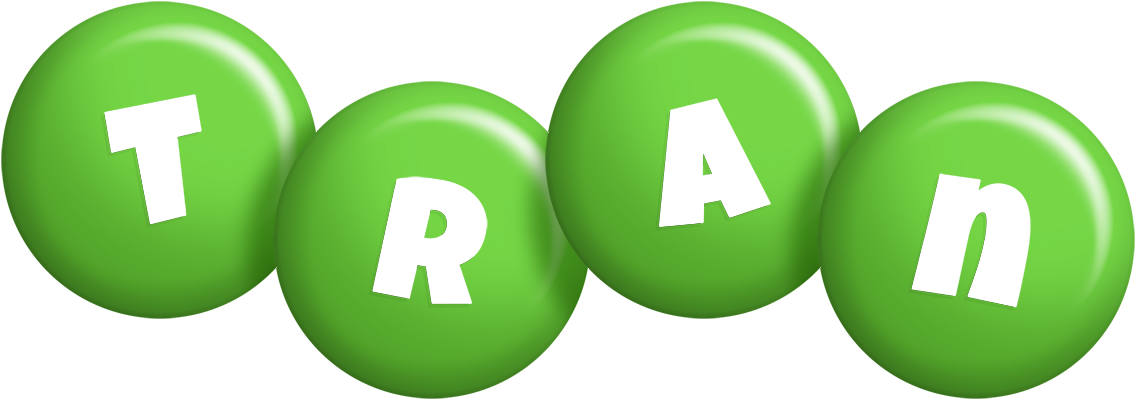 Tran candy-green logo