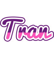 Tran cheerful logo