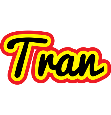 Tran flaming logo
