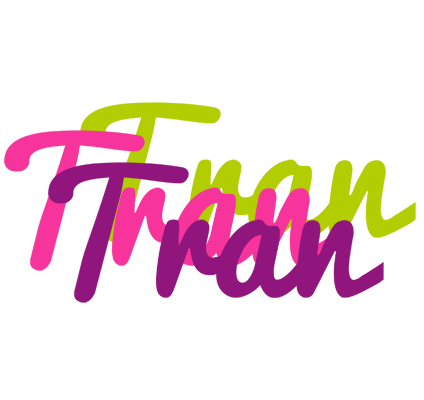 Tran flowers logo