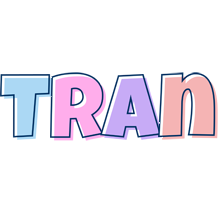 Tran pastel logo