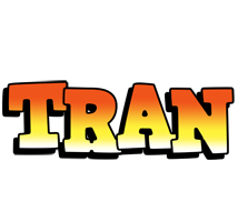 Tran sunset logo