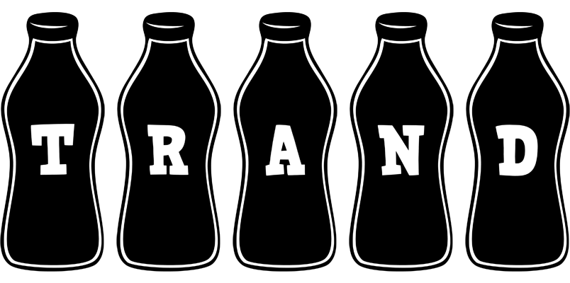 Trand bottle logo