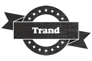 Trand grunge logo