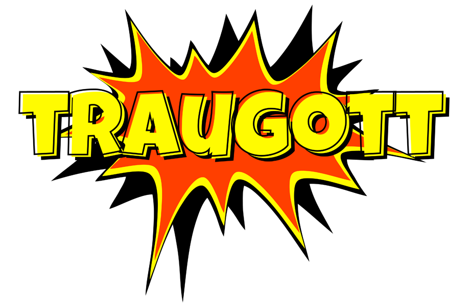 Traugott bazinga logo