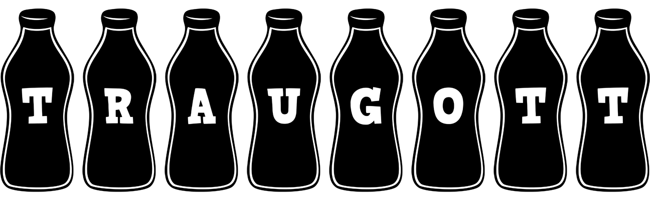 Traugott bottle logo