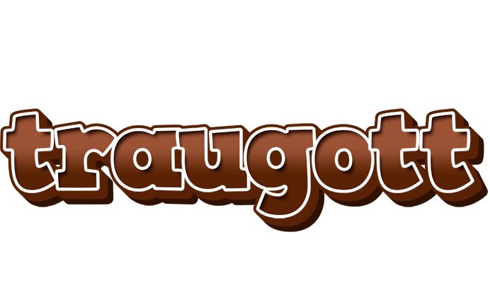 Traugott brownie logo