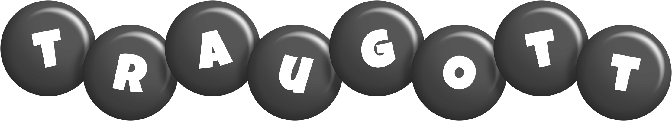 Traugott candy-black logo