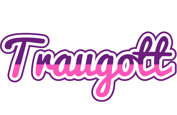 Traugott cheerful logo