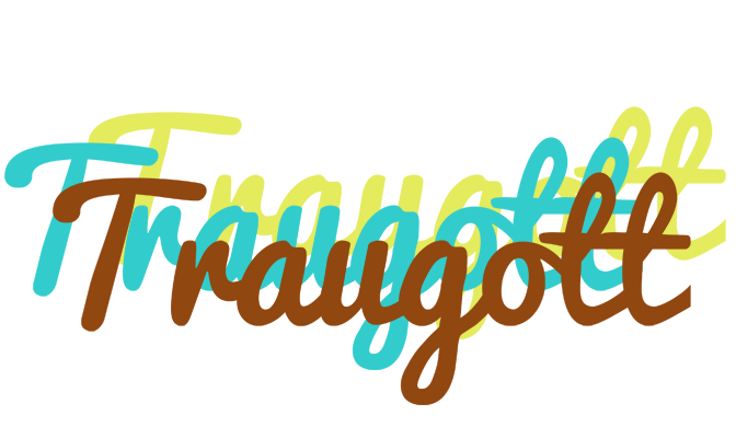 Traugott cupcake logo
