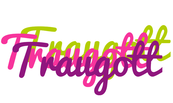 Traugott flowers logo