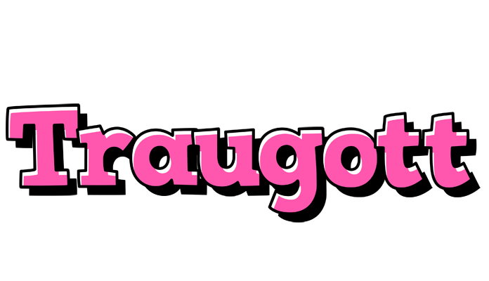 Traugott girlish logo