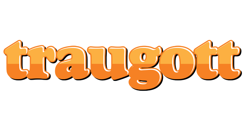 Traugott orange logo