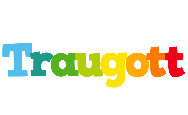 Traugott rainbows logo