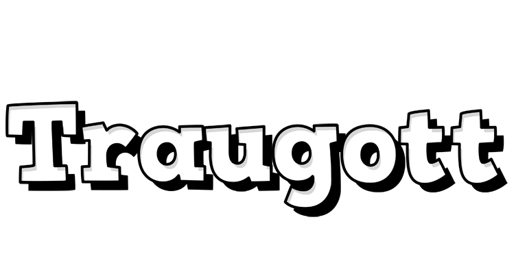 Traugott snowing logo