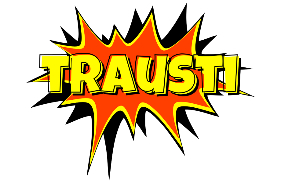 Trausti bazinga logo