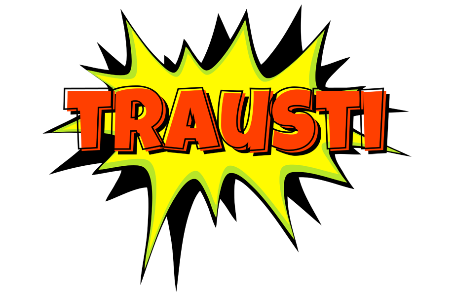 Trausti bigfoot logo