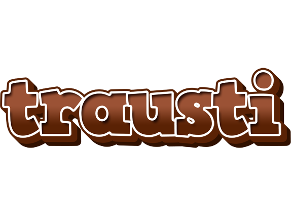 Trausti brownie logo