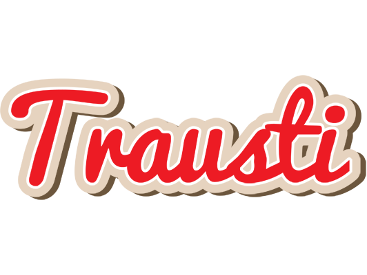 Trausti chocolate logo