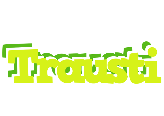 Trausti citrus logo