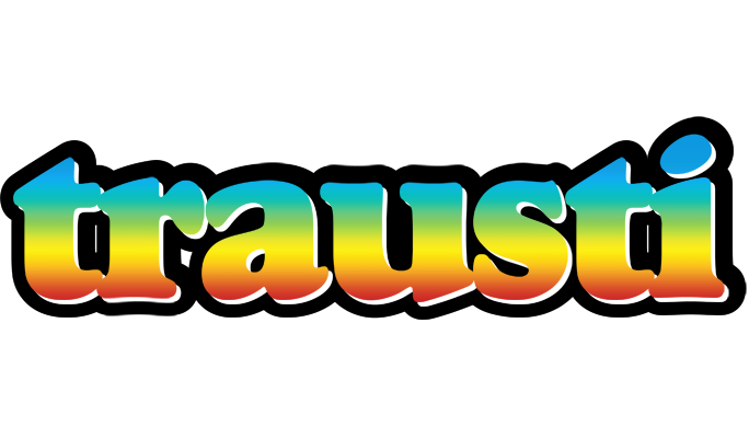 Trausti color logo
