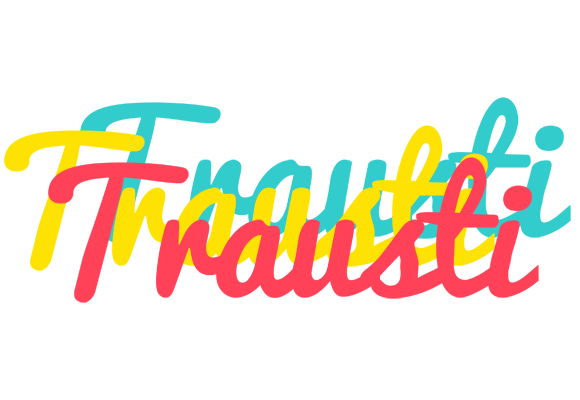 Trausti disco logo