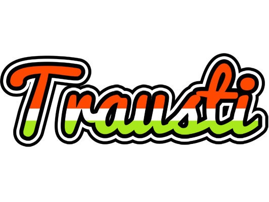 Trausti exotic logo